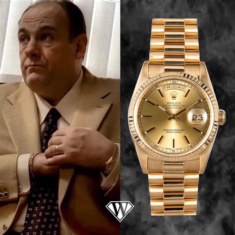 sopranos rolex datejust|tony Rolex watch.